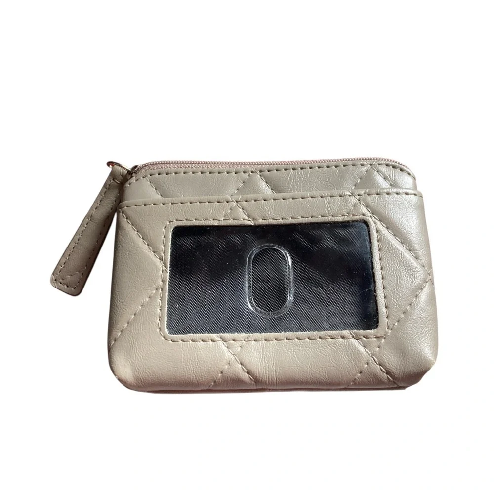 Tahari Gray Quilted Women's Wallet